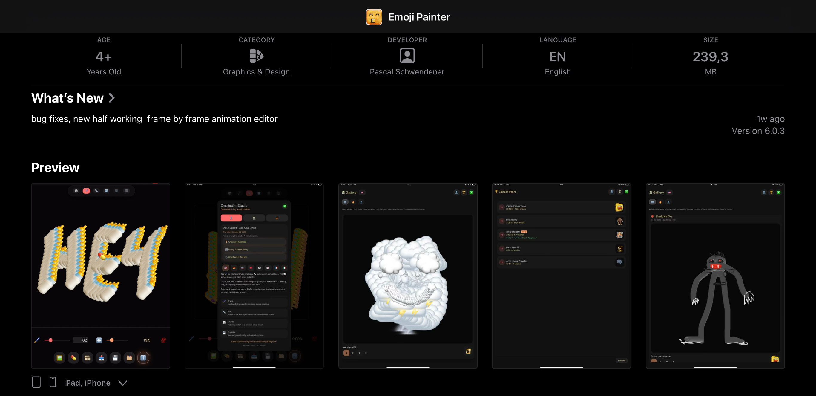 EmojiPainter showcase
